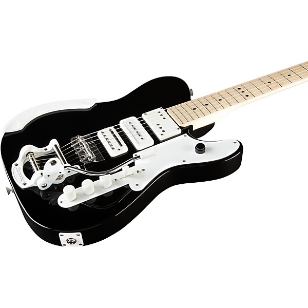 Fender Jack White Triplecaster Telecaster Electric Guitar Black