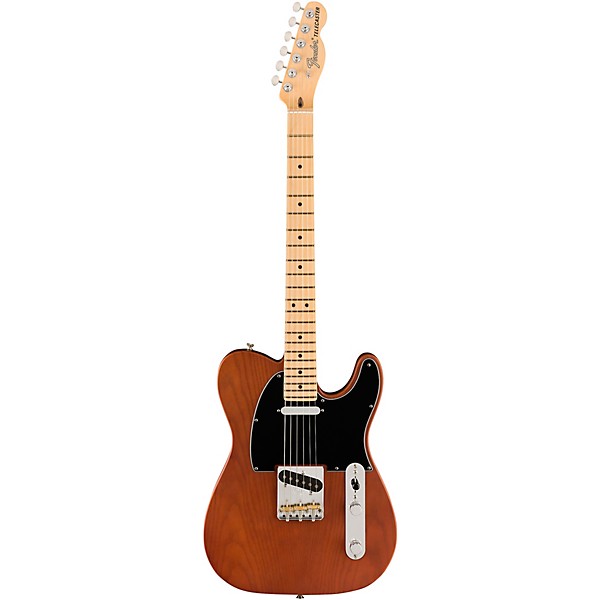 Fender American Performer Timber Telecaster Sassafras Electric Guitar Mocha