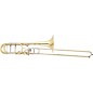 S.E. SHIRES Model Q36Y Q Series Professional Bass Trombone with Axial-Flow Valves Lacquer Yellow Brass Bell thumbnail