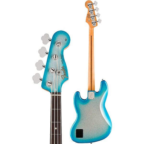 Fender Limited Edition Blu DeTiger Player Plus Jazz Bass Sky Burst Sparkle