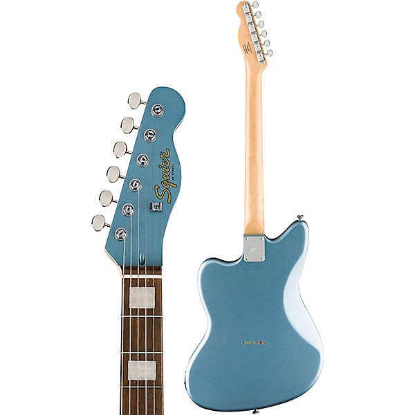 Squier Paranormal Offset Telecaster SJ Limited Edition Electric Guitar Ice Blue Metallic