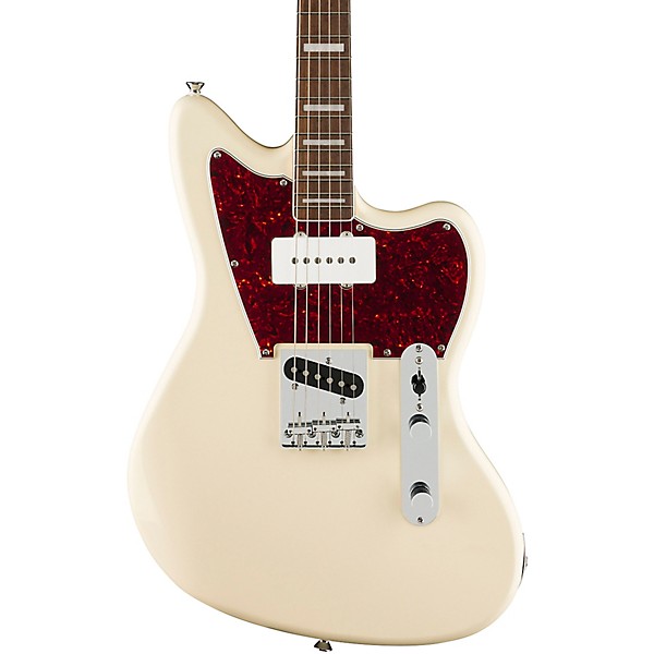 Squier Paranormal Offset Telecaster SJ Limited Edition Electric Guitar Olympic White