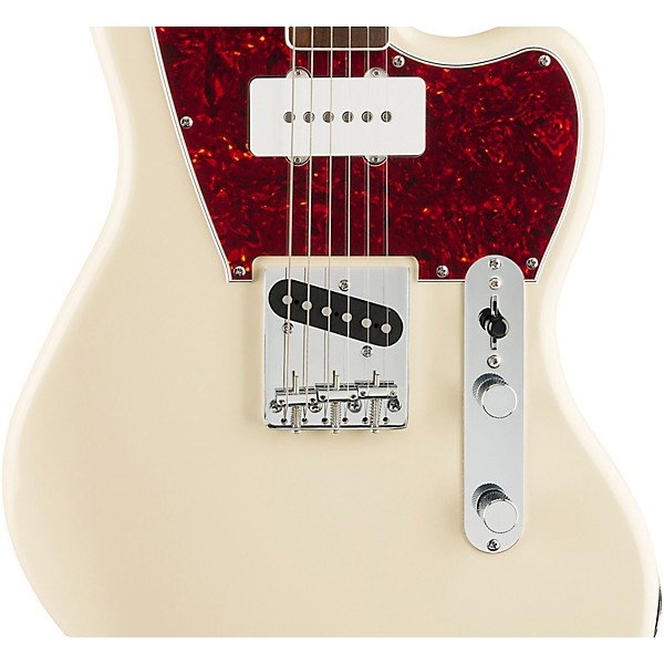 Squier Paranormal Offset Telecaster SJ Limited Edition Electric Guitar Olympic White