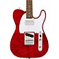 Squier Affinity Series Telecaster FMT SH Electric Guitar Transparent Crimson thumbnail