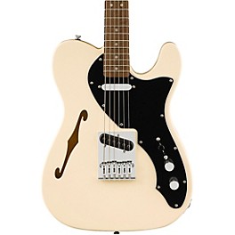 Squier Affinity Series Telecaster Thinline Electric Guitar Olympic White