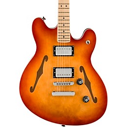 Squier Affinity Series Starcaster Deluxe Maple Fingerboard Electric Guitar Sienna Sunburst
