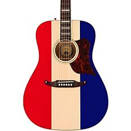 Fender Buck Owens Signature Kingman Limited-Edition Acoustic-Electric Guitar Red, White, and Blue