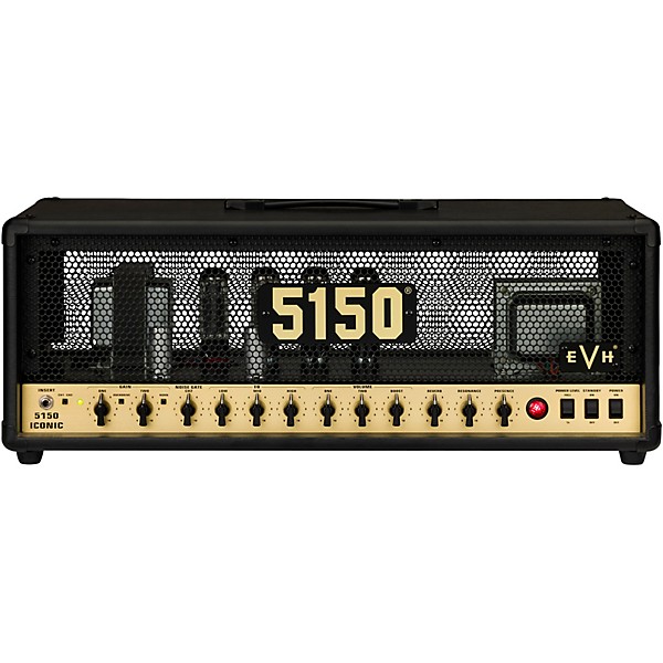 EVH 5150 Iconic Series EL34 80W Guitar Amp Head Black