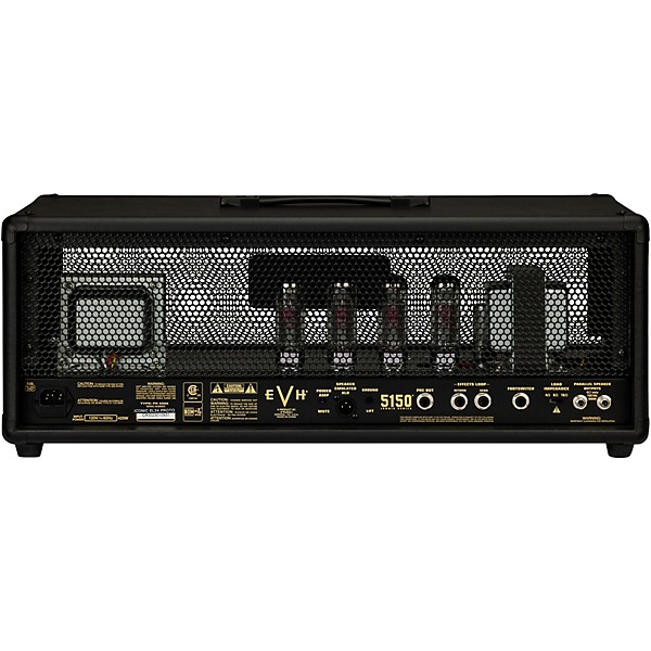 EVH 5150 Iconic Series EL34 80W Guitar Amp Head Black