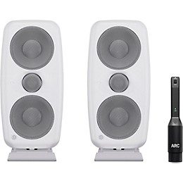 IK Multimedia iLoud MTMMKII Powered Studio Monitor (Pair) White