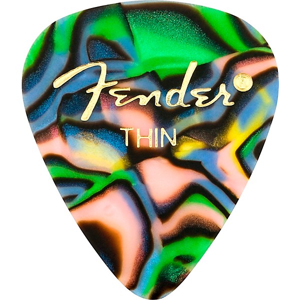 Fender Assorted Pattern Celluloid Guitar Picks 24 Pack