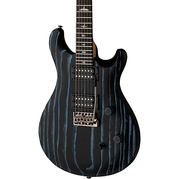 PRS SE Swamp Ash CE 24 Sandblasted LTD Electric Guitar Sandblasted Blue