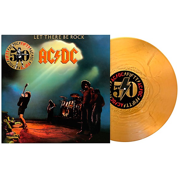 AC/DC - Let There Be Rock (50th Anniversary Gold) [LP]