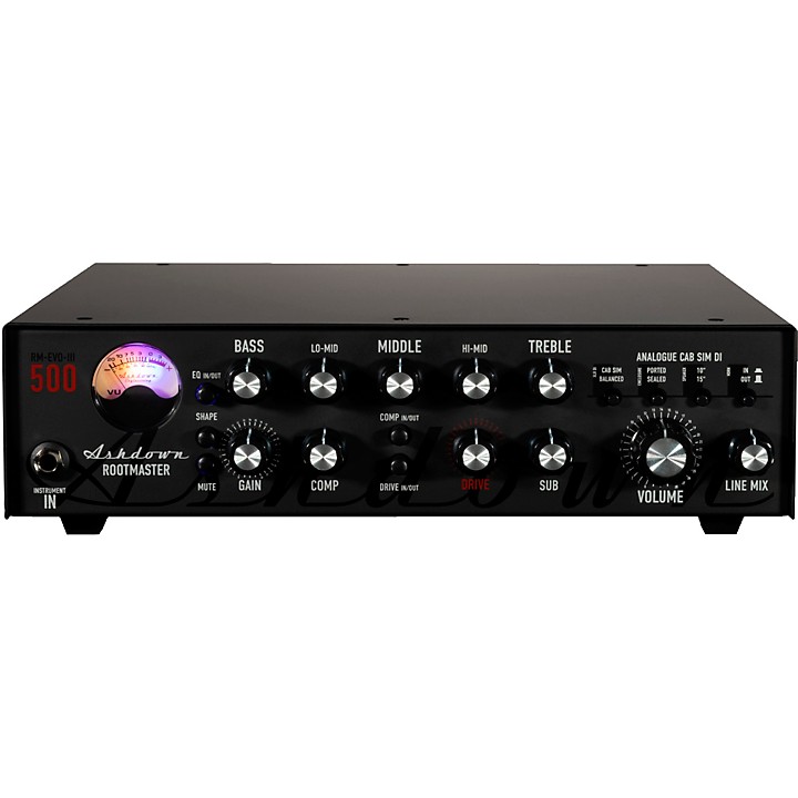 ROOTMASTER RM 500 EVO II ベースアンプ Ashdown Rootmaster RM-500 EVO II 500W Bass Amp Head | Guitar Center