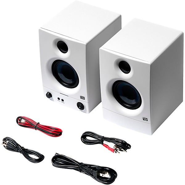 PreSonus 3.5" Powered Studio Monitors - 2nd Generation -Limited White