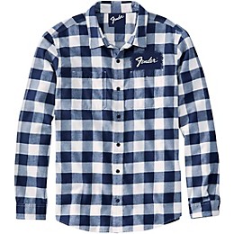 Fender Fender Flannel Shirt XX Large Blue