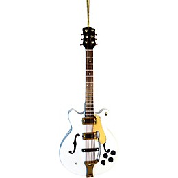 BROADWAY GIFTS Broadway Gifts White Electric Guitar Ornament