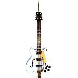 BROADWAY GIFTS Broadway Gifts White Electric Guitar Ornament