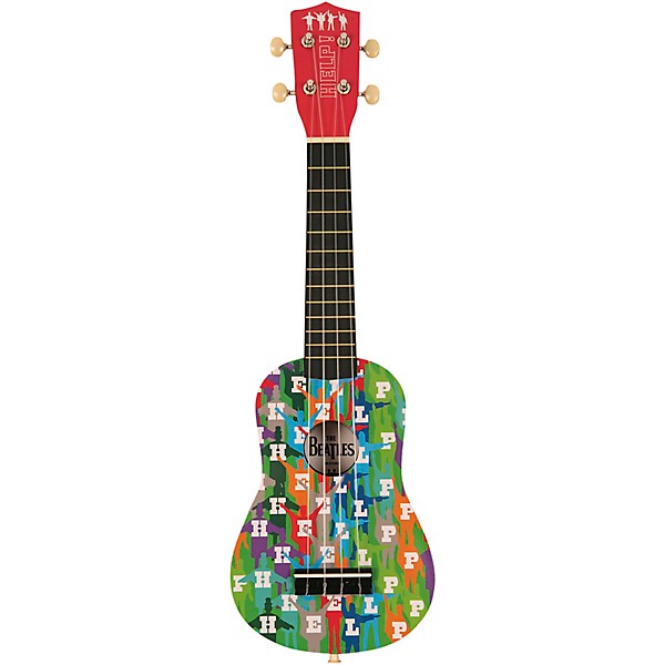 JHS The Beatles "Help!" Soprano Ukulele