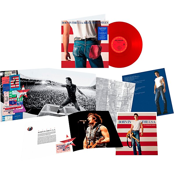 Bruce Springsteen - Born In The USA (40th Anniversary Edition Red Vinyl) [LP]