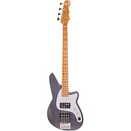 Reverend Mercalli 4 Roasted Maple Electric Bass Gunmetal