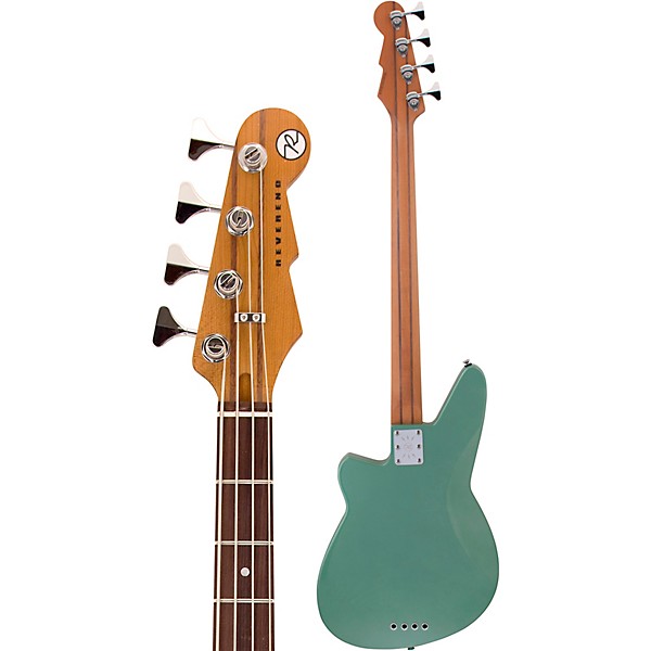 Reverend Mercalli 4 Rosewood Fingerboard Electric Bass Metallic Alpine
