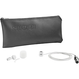 Shure WL185MB/S-LM3 Cardioid Condenser Lavalier ... Shure WL185MB/S-LM3 Cardioid Condenser Lavalier w/ TA4F Termination White