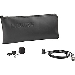 Shure WL183MB/O-TQG Omnidirectional Conde... Shure WL183MB/O-TQG Omnidirectional Condenser Lavalier w/ TA4F Termination Black