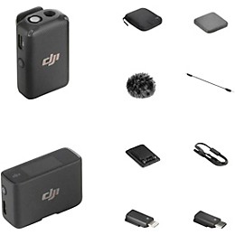 DJI Mic Compact Digital Wireless Microphone System/Recorder for Camera & Smartphone