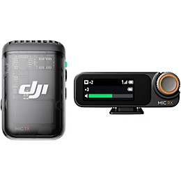 DJI Mic 2 2-Person Compact Digital Wireless Microphone System/Recorder for Camera & Smartphone