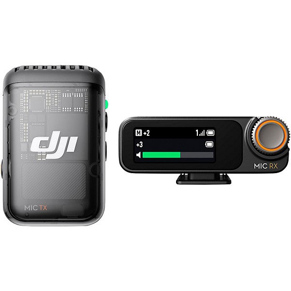 DJI Mic 2 2-Person Compact Digital Wireless Microphone System/Recorder for Camera & Smartphone