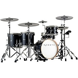 EFNOTE 5X Acoustic Designed Electronic Drum Set Black Oak Wrap