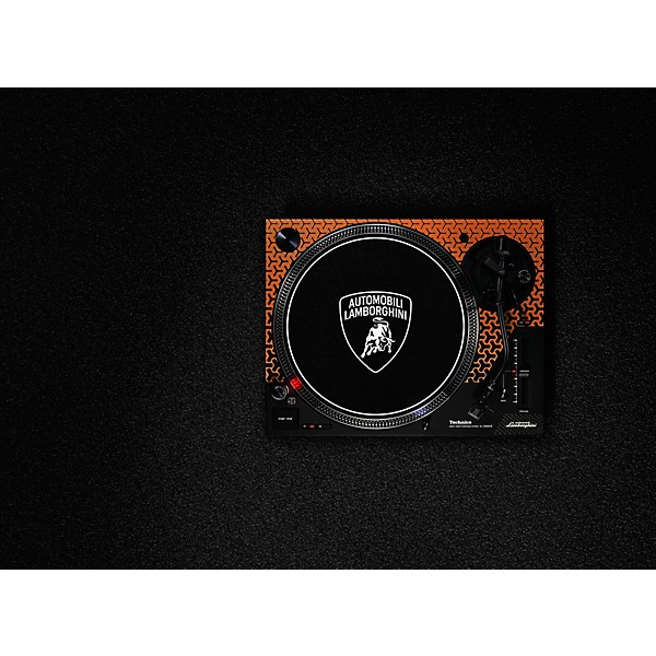 Technics SL-1200M7B Special Edition Lamborghini Direct Drive Turntable System Orange