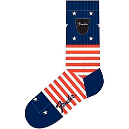 Perri's Perri's Fender Pick Pocket Crew Socks Navy