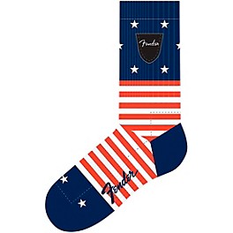 Perri's Perri's Fender Pick Pocket Crew Socks Navy