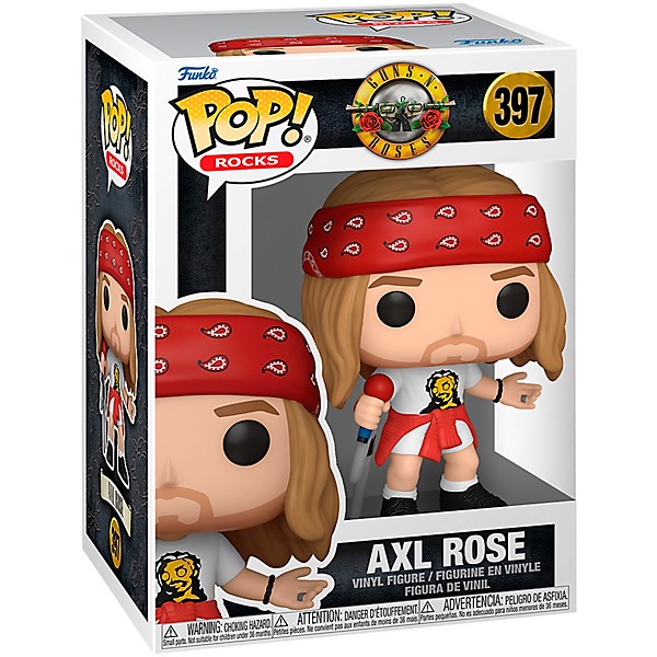 Funko POP Rocks: GnR- Axel Rose(1992) w/CH