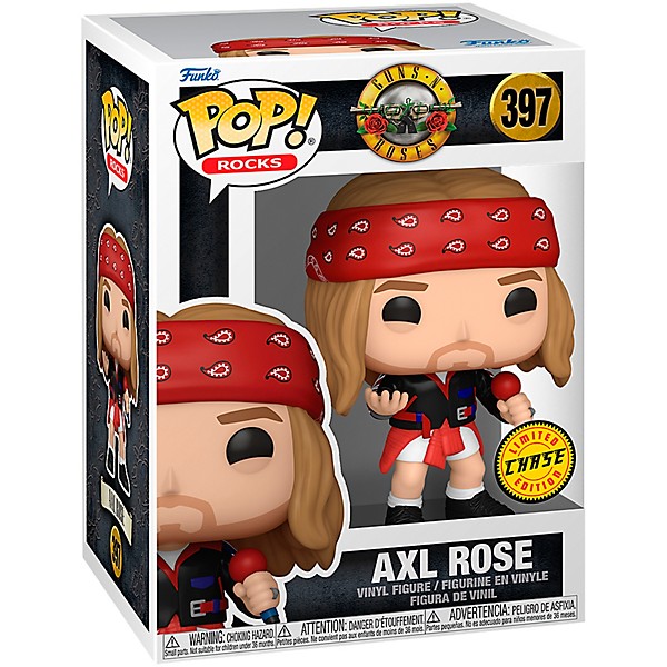 Funko POP Rocks: GnR- Axel Rose(1992) w/CH