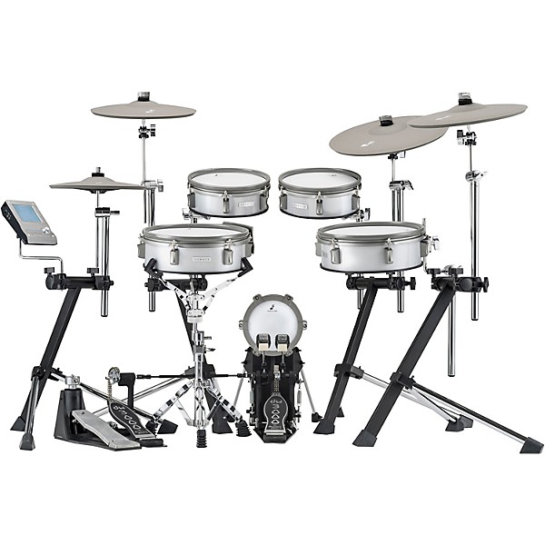 EFNOTE 3 Acoustic Designed Electronic Drum Set White Sparkle