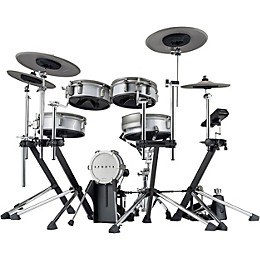 EFNOTE 3 Acoustic Designed Electronic Drum Set White Sparkle