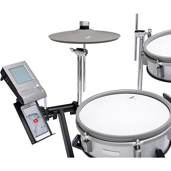 EFNOTE 3 Acoustic Designed Electronic Drum Set White Sparkle