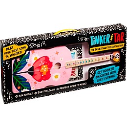 Tinker Tar Pink Floral Acoustic Guitar