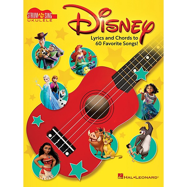 Hal Leonard Disney - Strum & Sing Ukulele Lyrics and Chords to 60 Favorite Songs!