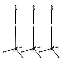 Shure Shure Deluxe Tripod Mic Stand With One-Handed Pistol Grip 3-Pack