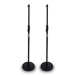 Shure Shure Round 10" Base Mic Stand With Standard Height-Adjustable Twist Clutch 2-Pack