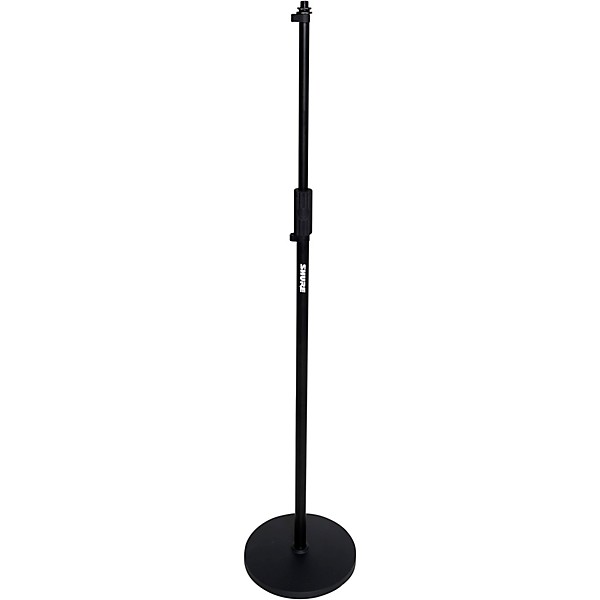 Shure Shure Round 10" Base Mic Stand With Standard Height-Adjustable Twist Clutch 2-Pack