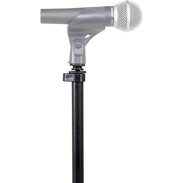 Shure Shure Round 10" Base Mic Stand With Standard Height-Adjustable Twist Clutch 2-Pack