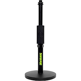 Shure Shure Round 6" Base Desktop Mic Stand With Standard Height-Adjustable Twist Clutch 3-Pack