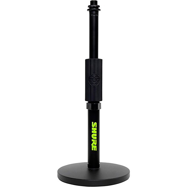 Shure Shure Round 6" Base Desktop Mic Stand With Standard Height-Adjustable Twist Clutch 3-Pack