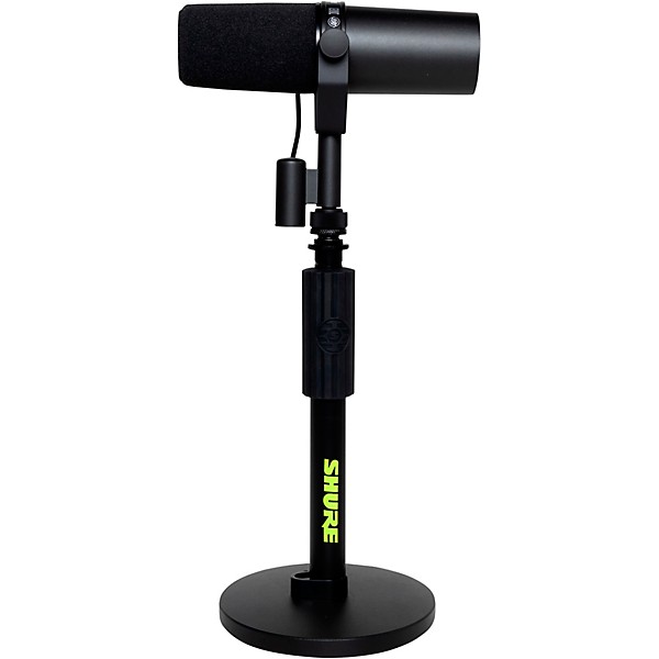 Shure Shure Round 6" Base Desktop Mic Stand With Standard Height-Adjustable Twist Clutch 3-Pack