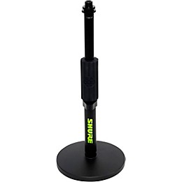 Shure Shure Round 6" Base Desktop Mic Stand With Standard Height-Adjustable Twist Clutch 4-Pack